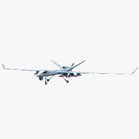 Wing Loong II UAV 3D